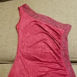 Red Bedazzled Blouse